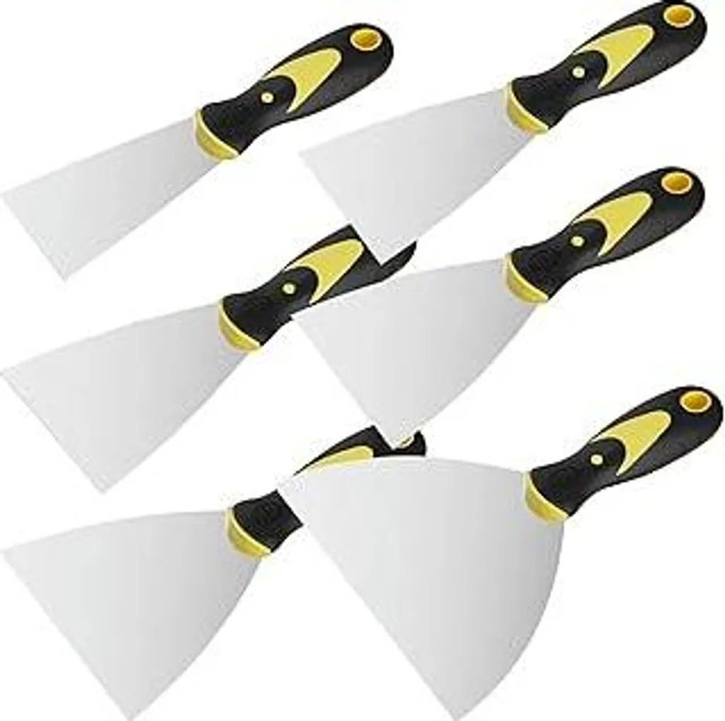 Kit 6 Spatole da Pittore Homshsjhkis - Utensili per Finiture di Prestigio