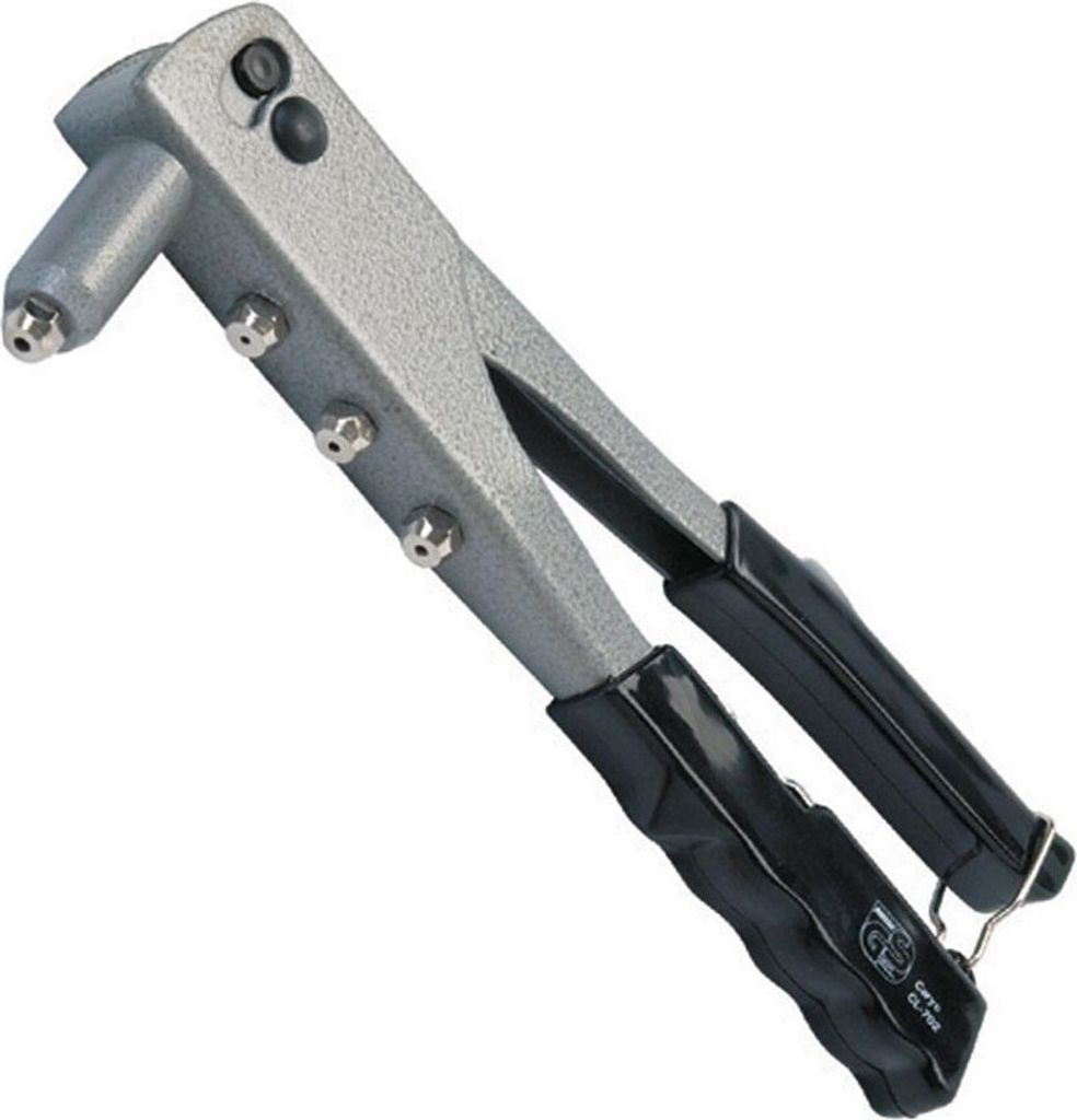 Nietzange Blindnietzange 2,4 - 4,8 mm mit 4 auswechselbaren Größeneinsätze
