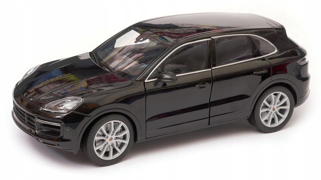 WELLY Porsche Cayenne Turbo modèle 1:24 noir Image du produit 
