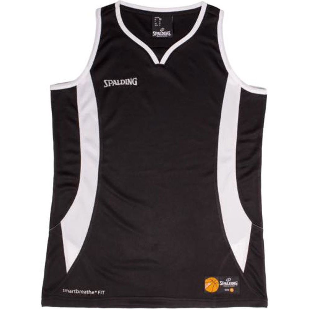 Spalding Jam Basketballtrikot Damen - Schwarz / Weiß