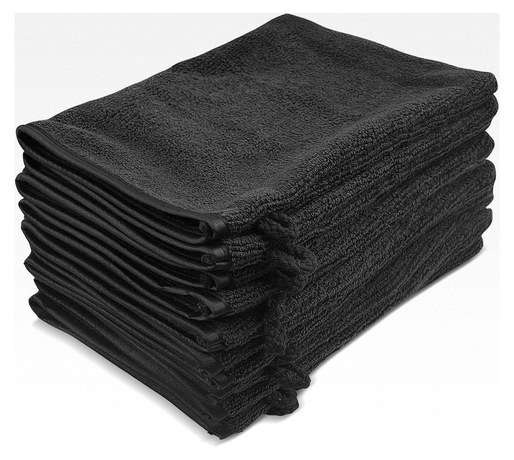 10 Stück 14,6 x 21 cm Mikrofaser Waschhandschuhe, Gesichtshandschuh mit Aufhängeschlaufen, weicher Frottier aus Baumwolle, saugfähig, für Hautr...