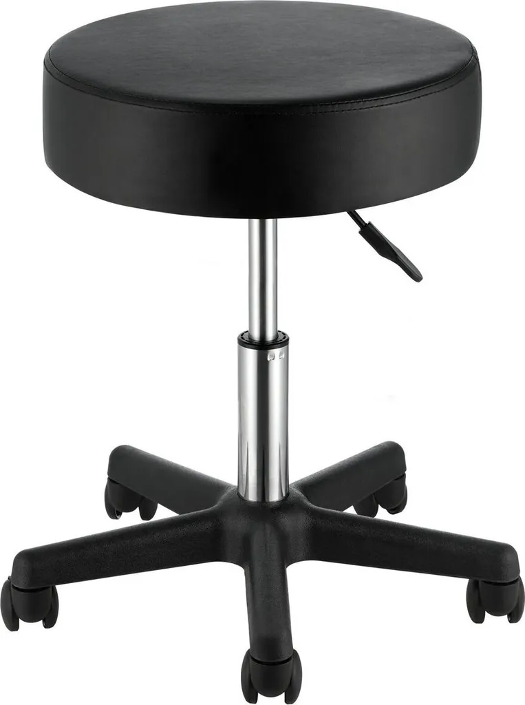 Tabouret roulant ergonomique fini le mal de dos charge 180kg réglable