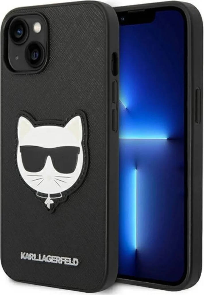 Regalo Ideale: Cover Karl Lagerfeld iPhone 15 Plus Choupette Patch