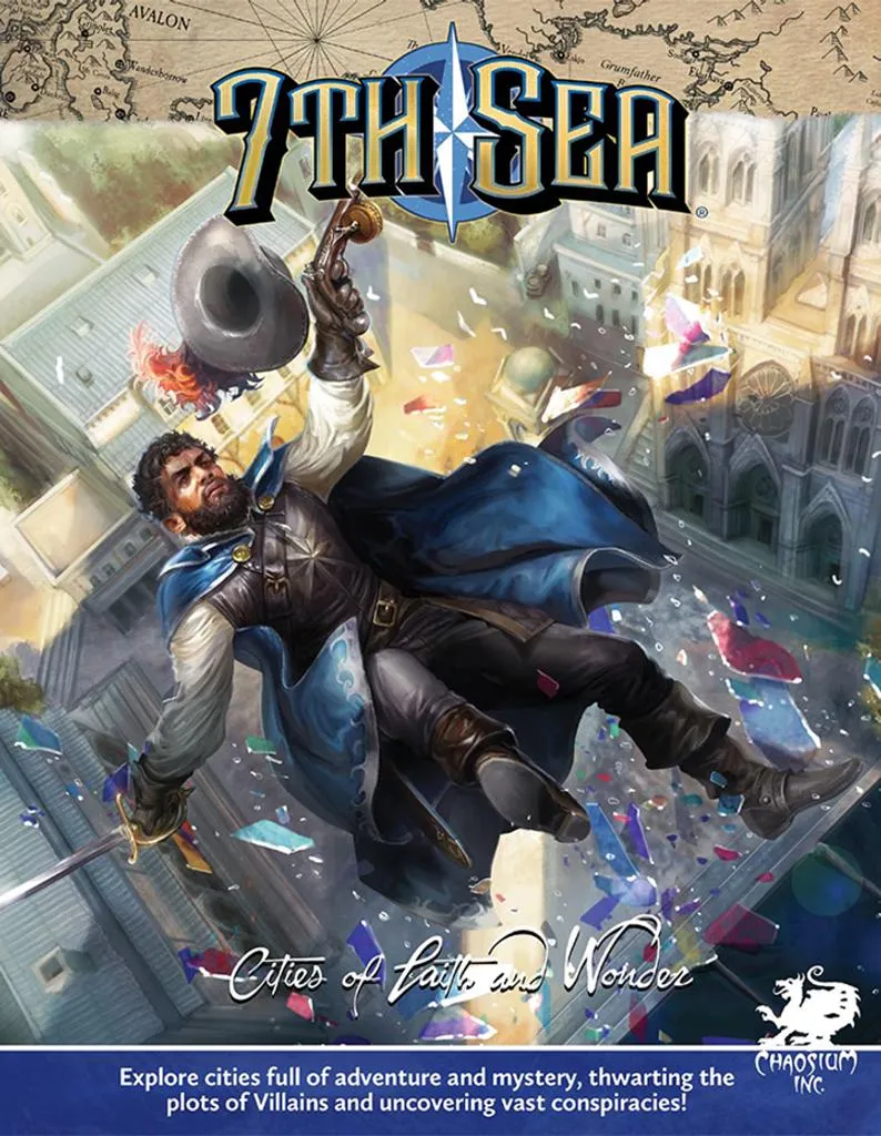 Livre de Jeu de Rôle 7ème Mer : Cities of Faith and Wonder en Anglais