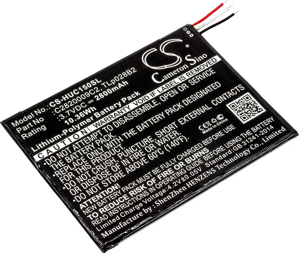 Ridai Vita al tuo Alcatel Pixi 3 (7) WiFi con Batteria TECHTEK