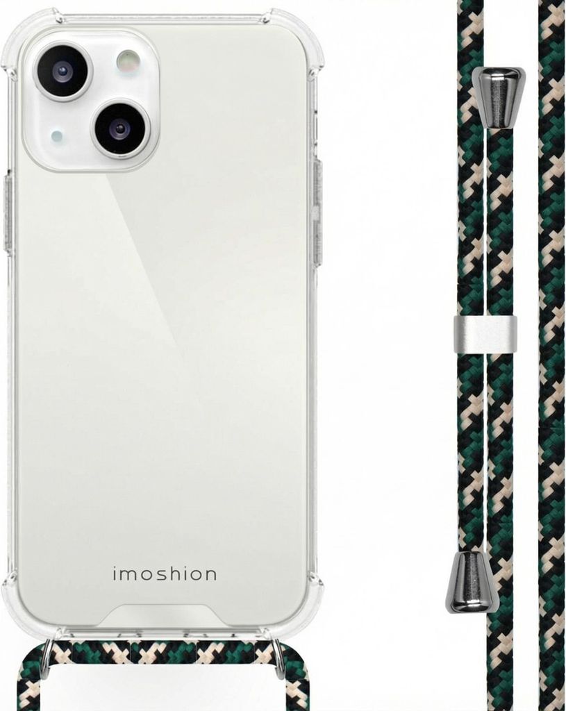 imoshion Backcover mit Band iPhone 13 - Green Multi Color