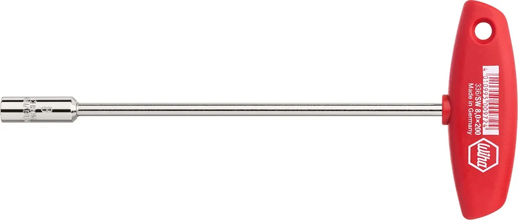 Wiha chiave a bussola esagonale 10mm con impugnatura a croce Classic 00977