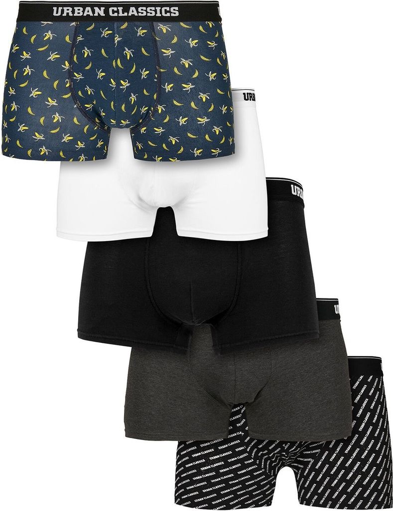Urban Classics - Boxer Shorts 5er Pack - 4XL