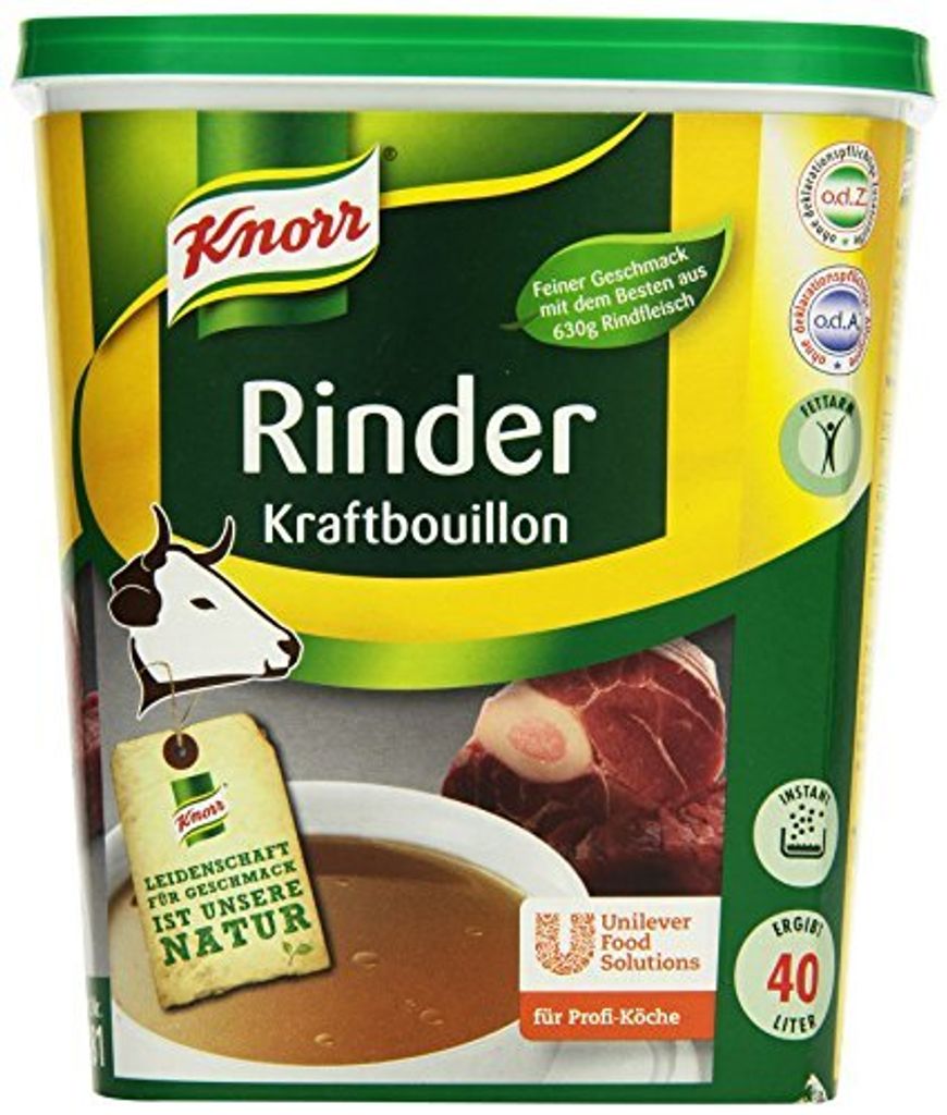Knorr® Rinder Kraftbouillon Brühe 1,0 kg Immagine del prodotto 