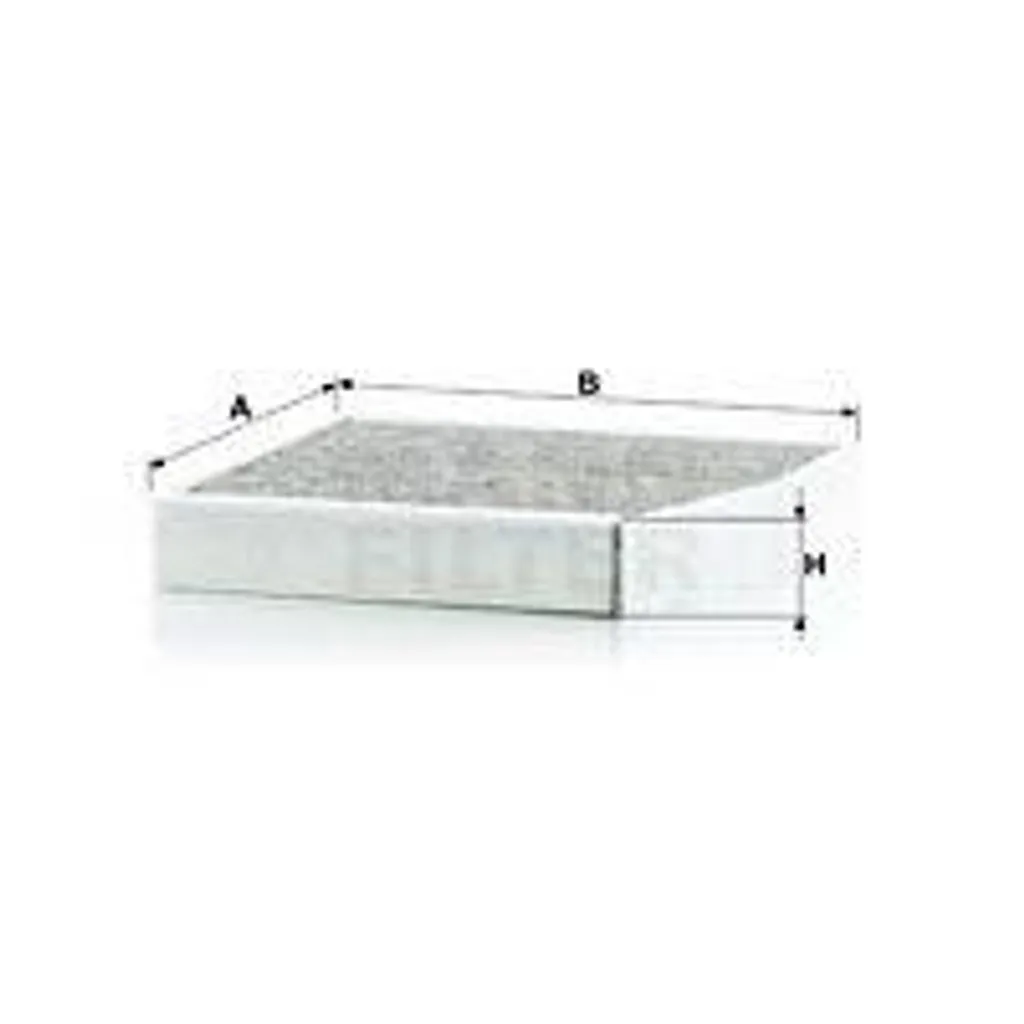 Filtre à air intérieur CUK 26 007 au charbon actif pour filtre OE