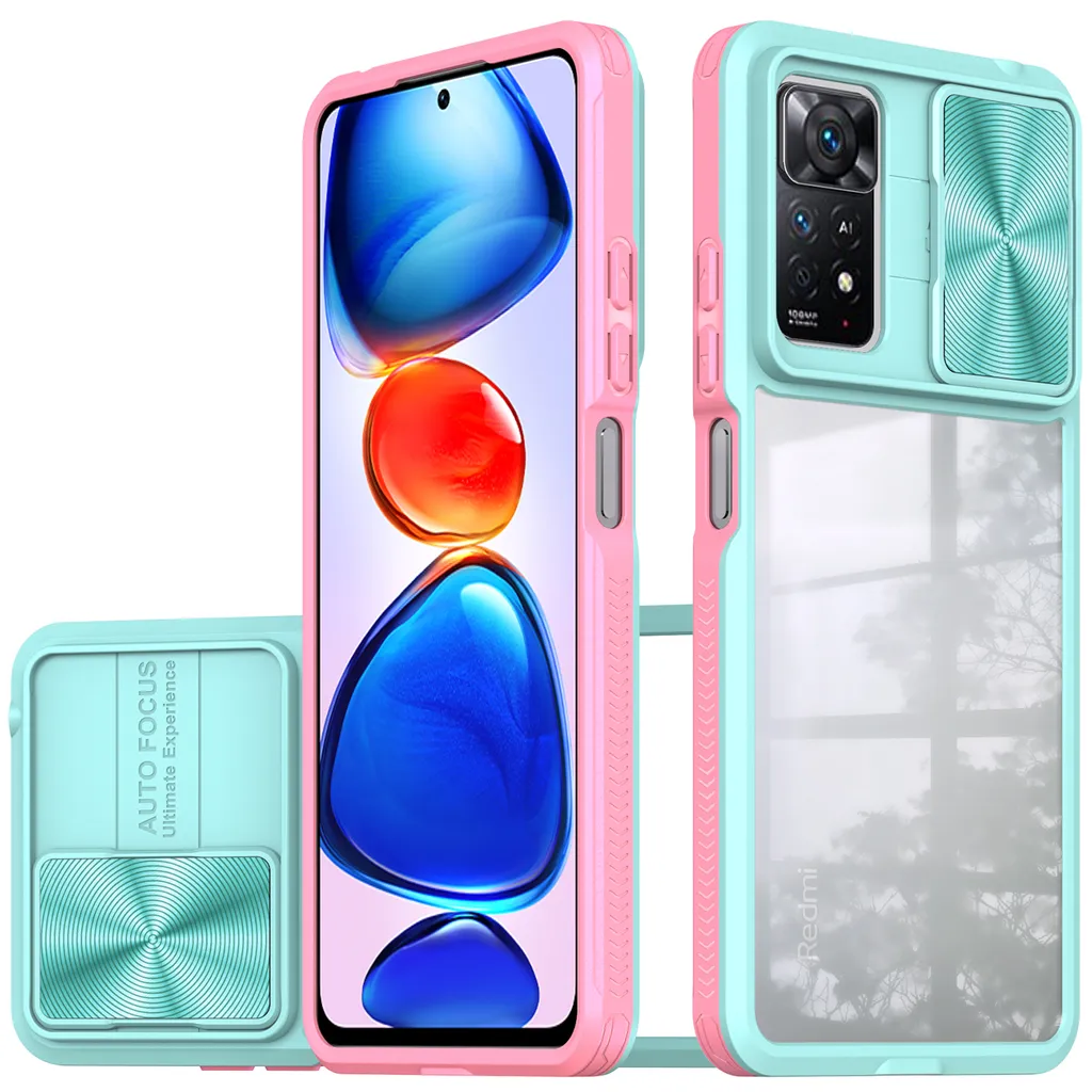 2 Pièces Coque pour Xiaomi Redmi Note 11 Pro 2022 (4G) (5G) 6,67 Pouce
