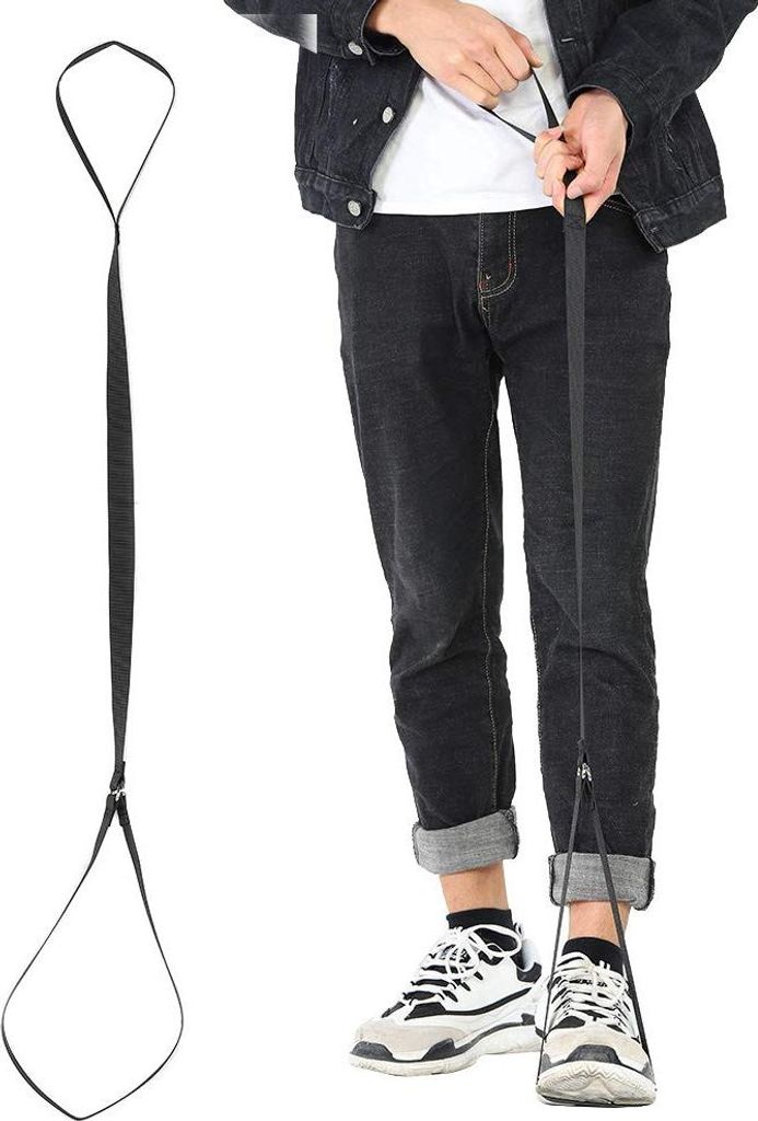 Beinhebergurt mit Fußschlaufe für Mobilitätshilfen - Behinderte Senioren, Rollstuhl und Knieersatz