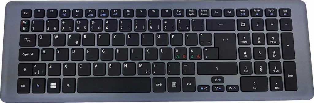 Clavier Acer Aspire E1-731 E1-771G P273-M AZERTY Norvégien Noir