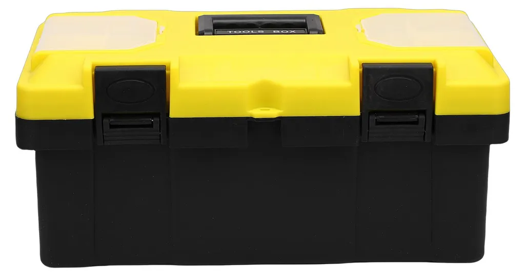 Caisse à outils verrouillable 19" - Bac avec insert amovible et poignée