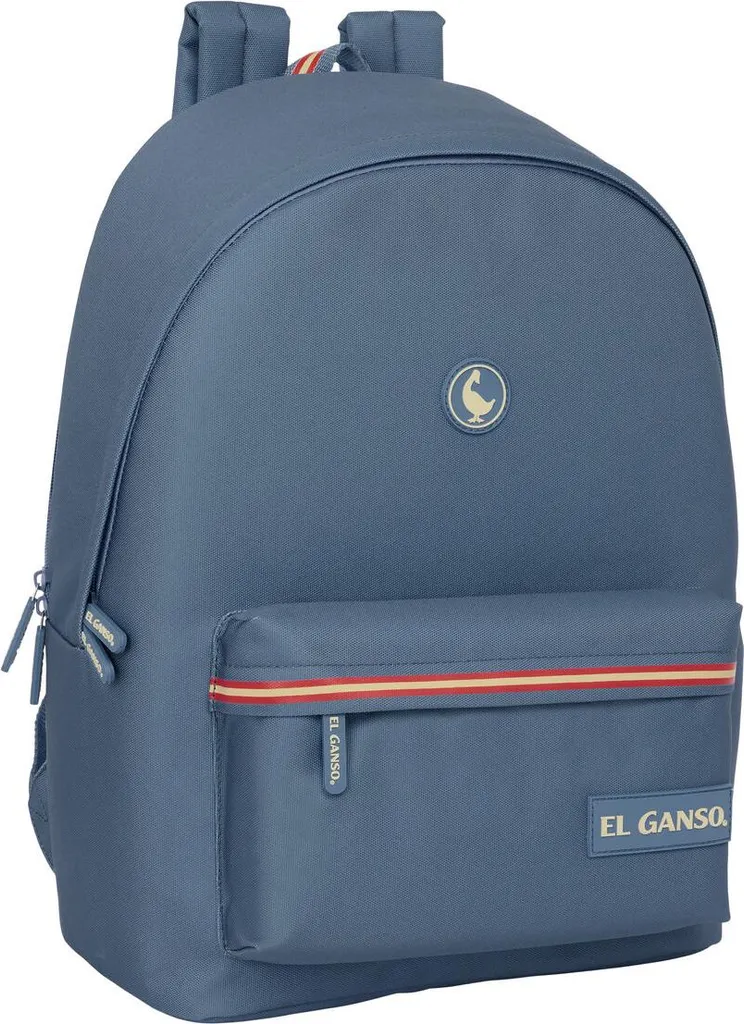 Borsa Porta PC El Ganso Basics Blue | 15.6'' Zaino Laptop Ergonomico