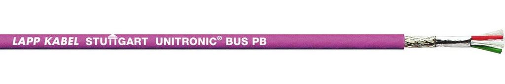 10 Meter Lapp 2170220 Unitronic BUS PB Busleitung 1x2x0,64 mm² geschirmt I PROFIBUS DP I Datenkabel I Buskabel I Bus Kabel I Datenleitung violett