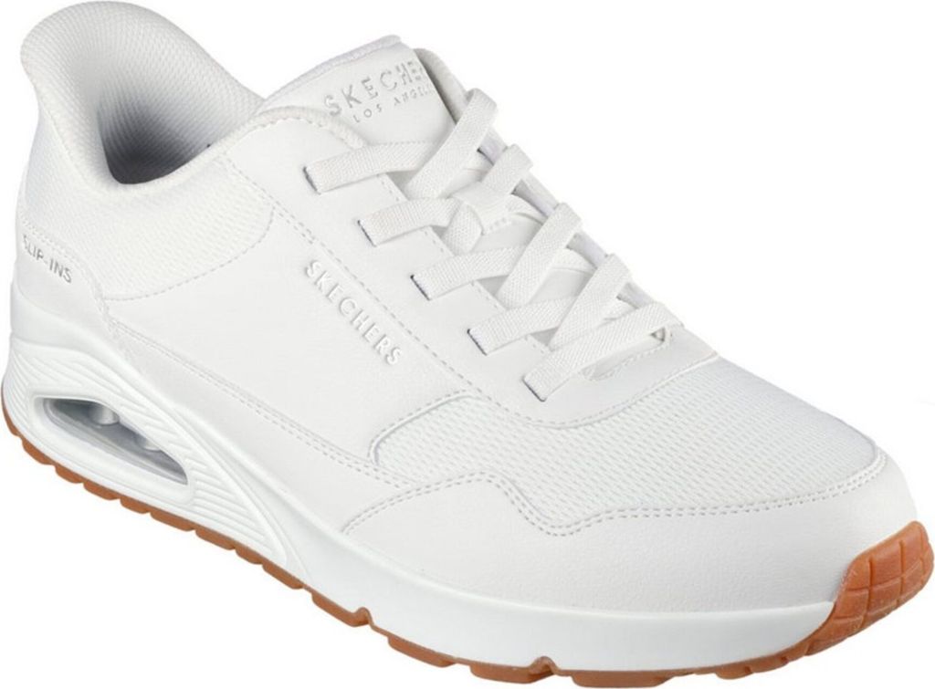 Skechers Sportliche Slipper Herren 736B6563686572735F313833303232 Weiß 43 EU