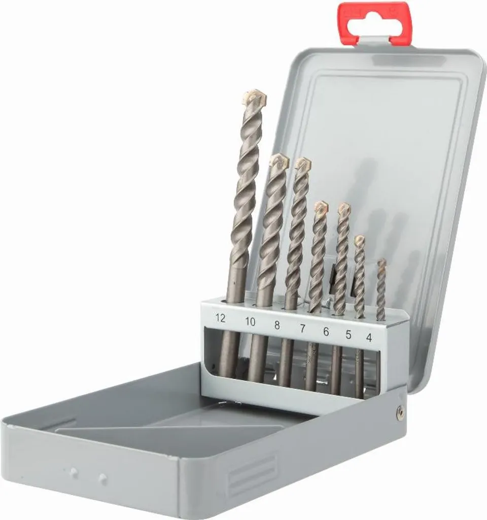 Foret Béton pour Perforateur Diager 208D - Pack 7 Mèches Pose de Cadre