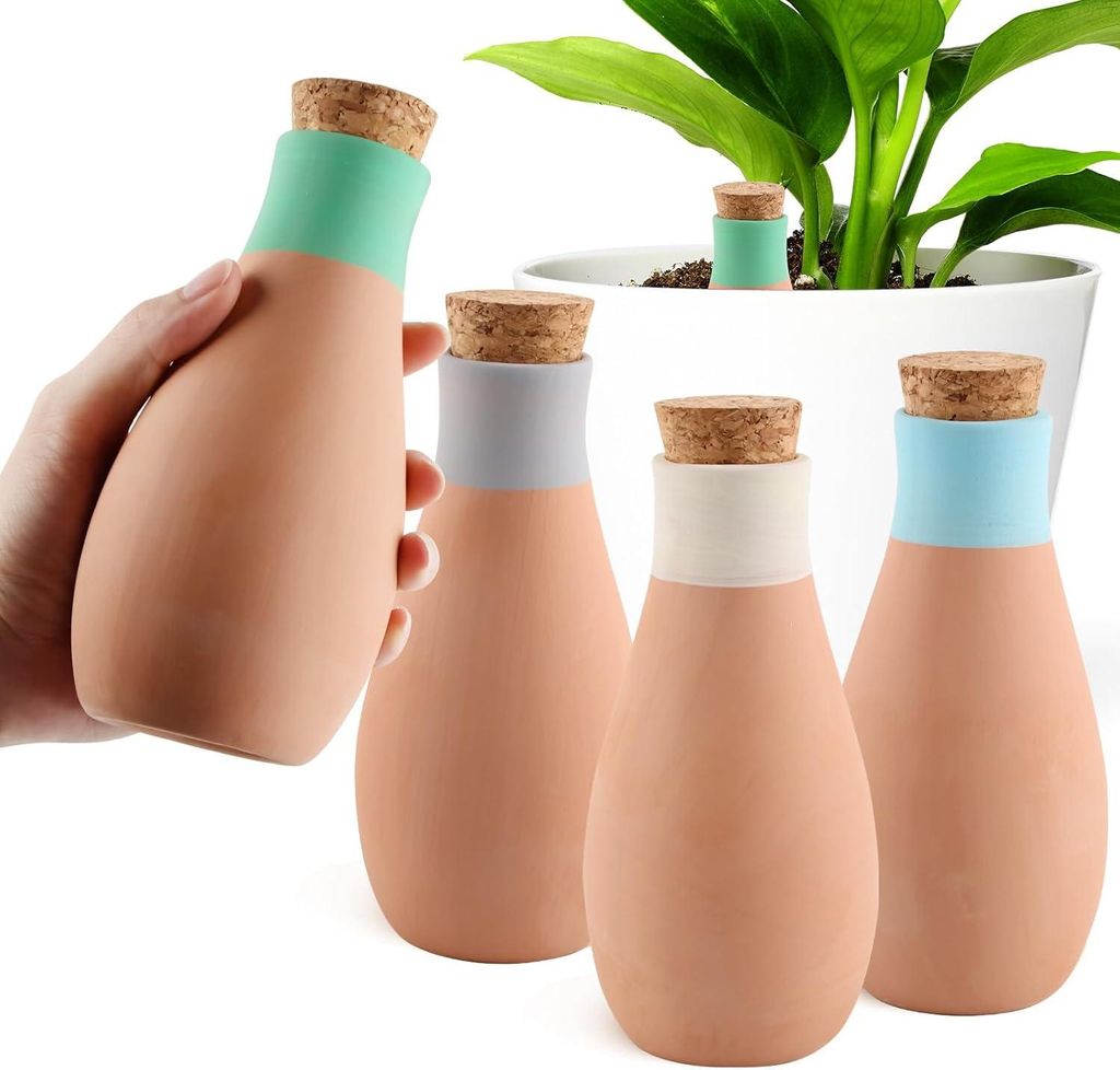 Set mit 4 großen, selbstbewässernden Produktbild 