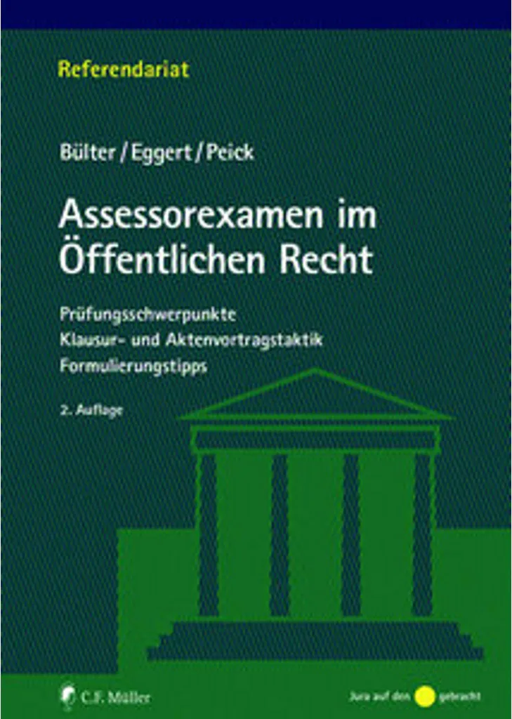 Réussir l'Assessorexamen im Öffentlichen Recht sans Stress
