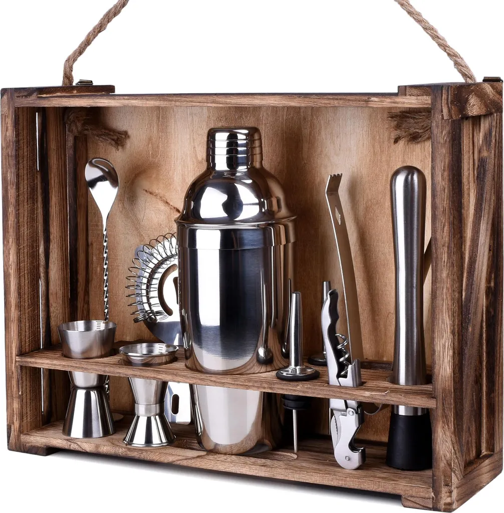 Set Preparazione Cocktail LOGAN 11 Accessori | Robusto e Completo - 3