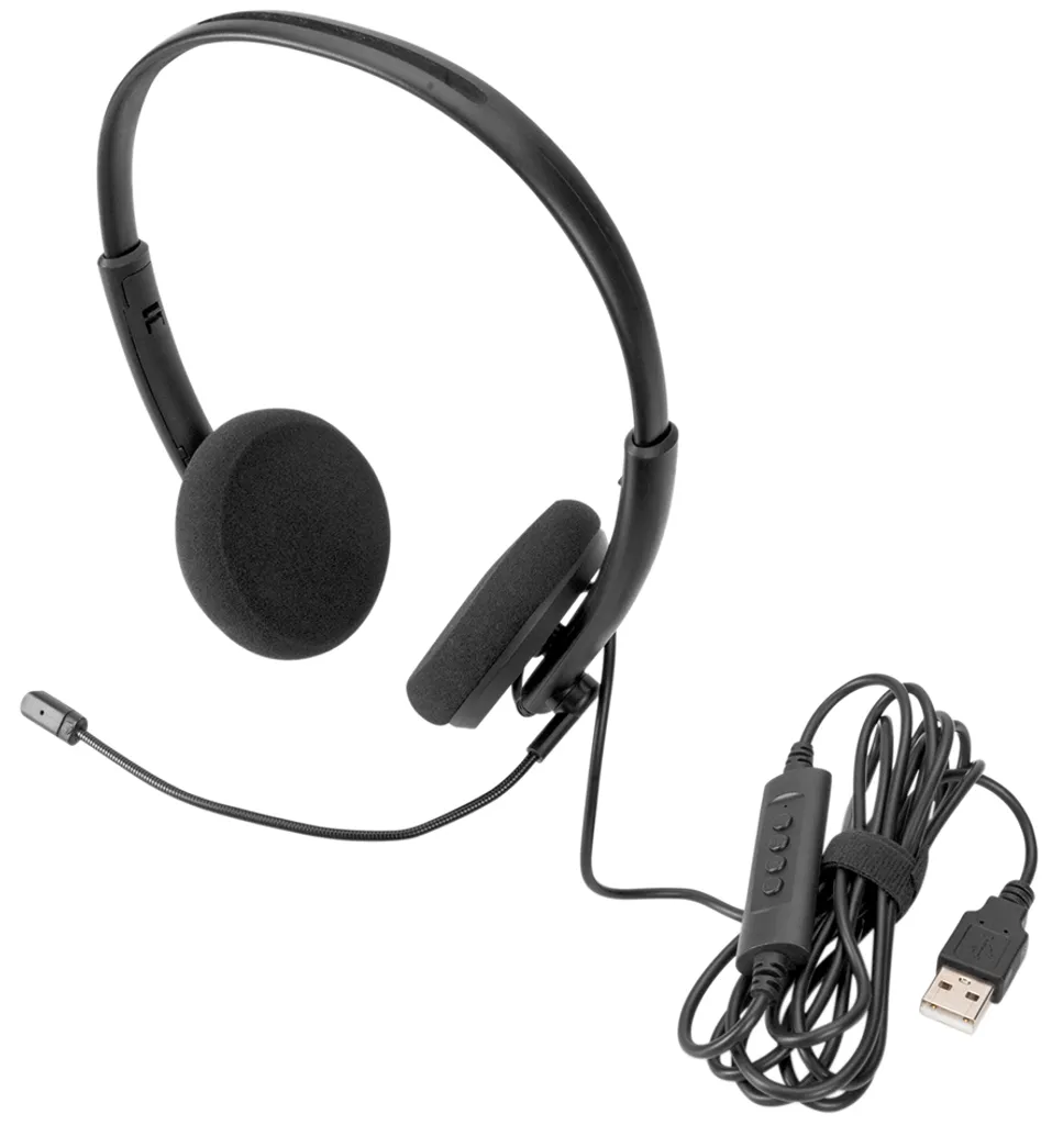 Casque USB-A pour Télétravail et Skype - Isolation Vocale et Port Léger