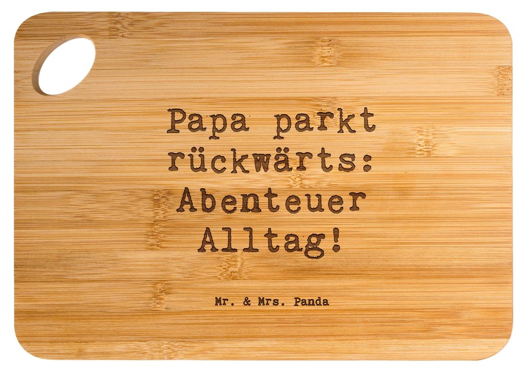 Mr. & Mrs. Panda Frühstücksbrettchen Spruch Vater Abenteuer - Transparent - Geschenk, Familie, Vaterschaft, Papa, Geschenke, Schneidebrett, Vater...