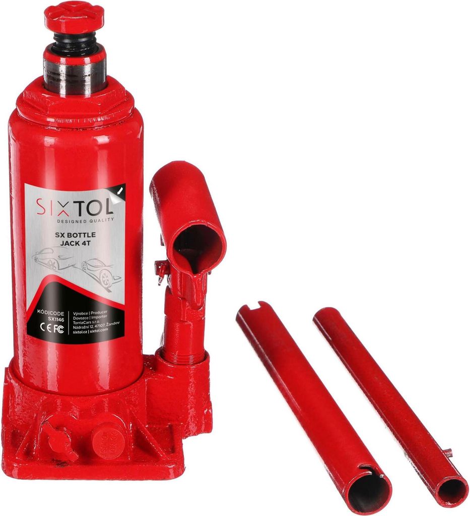 Sixtol Hydraulic Doll Jack SX Bottle Jack 6T Image du produit 