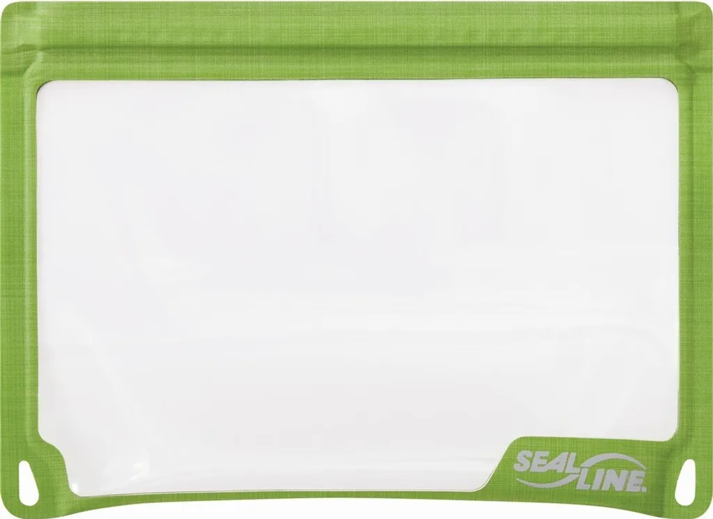 Pochette étanche tactile SealLine E-Case L Vert chiné avec fermeture Zip