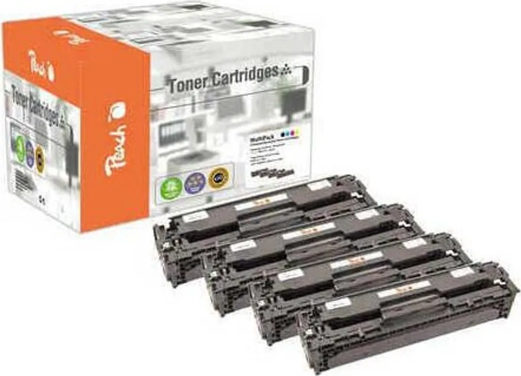Cartouches de Toner Laser Pack de 4 compatibles Canon CRG-731 par Peach