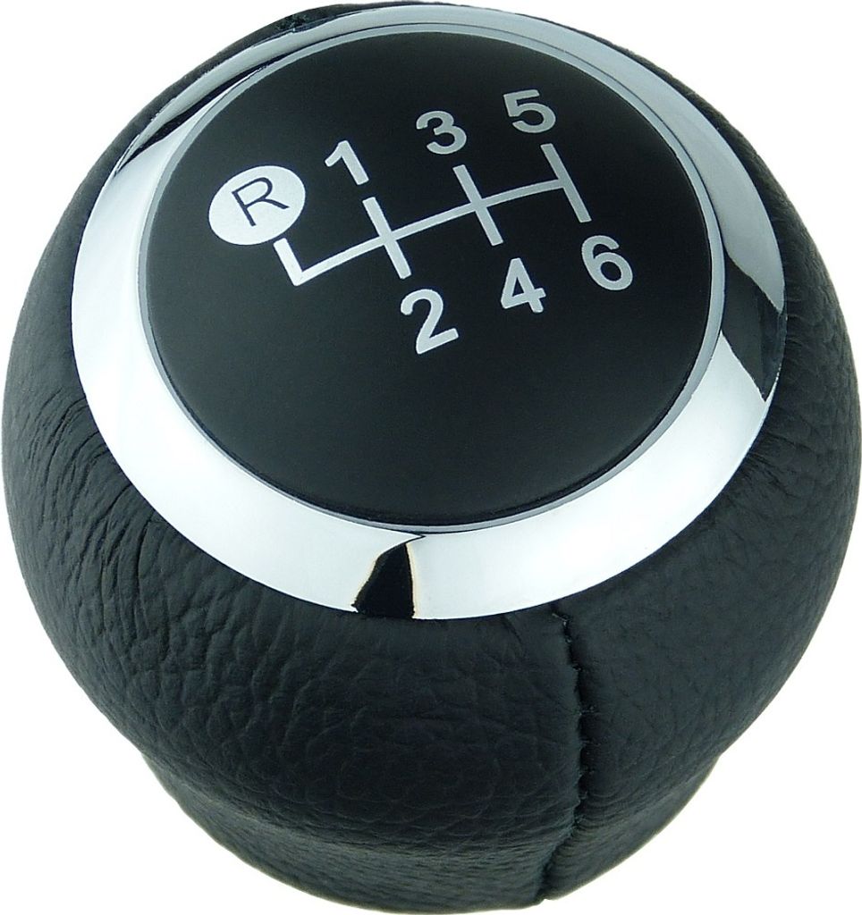 Schalthebelknopf Für Toyota - Leder Schaltknauf 6-Gang Schwarz