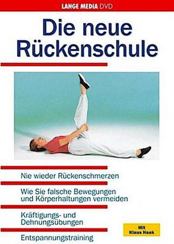 DVD-Video neue Rückenschule