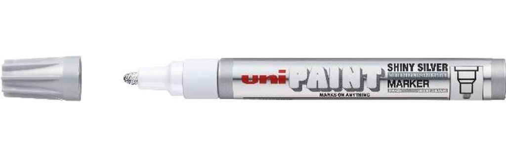 Mitsubishi Lackmarker UNI PAINT PX-20 Shiny silber Immagine del prodotto 