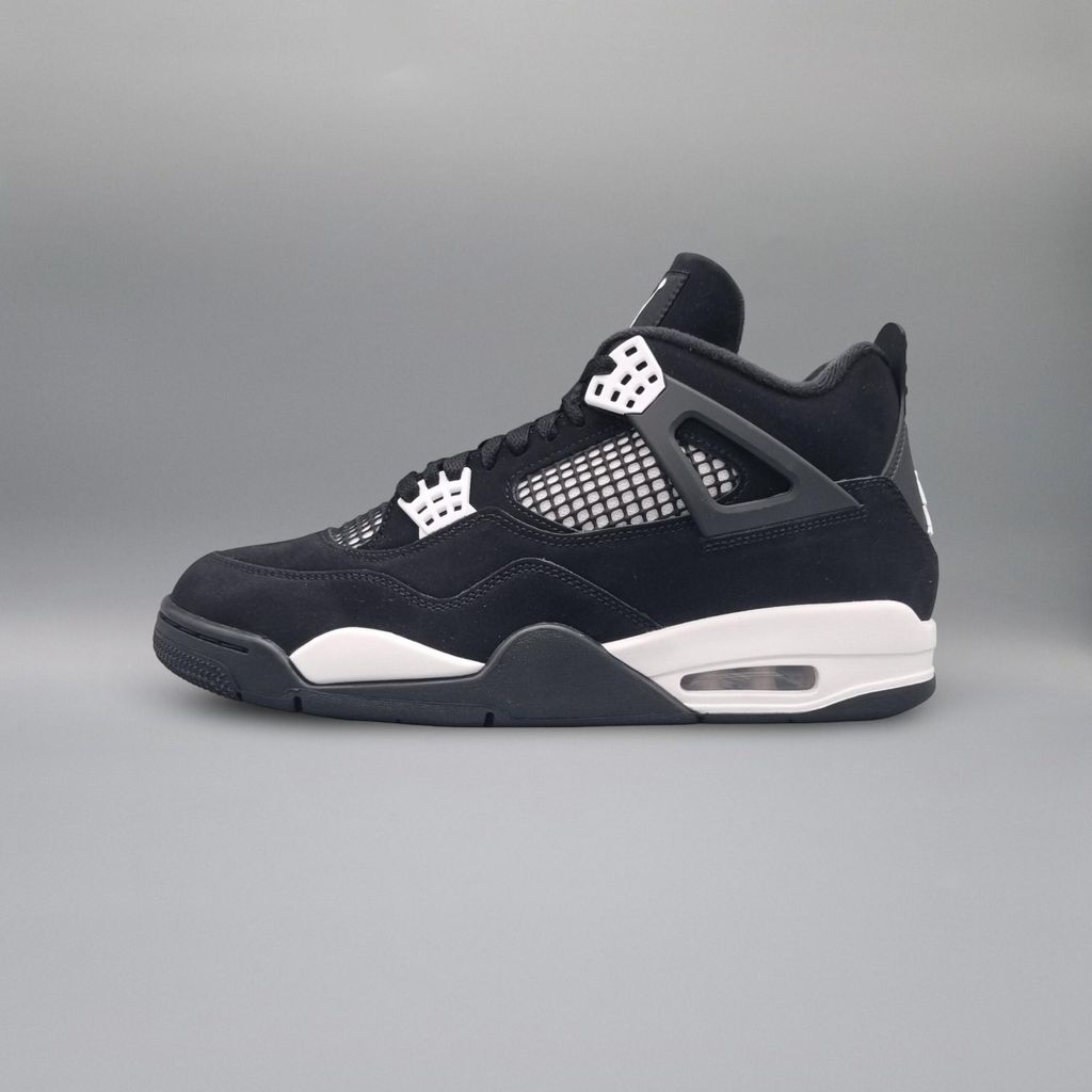 Nike Air Jordan 4 Retro "White Thunder" noir/blanc, Image du produit 