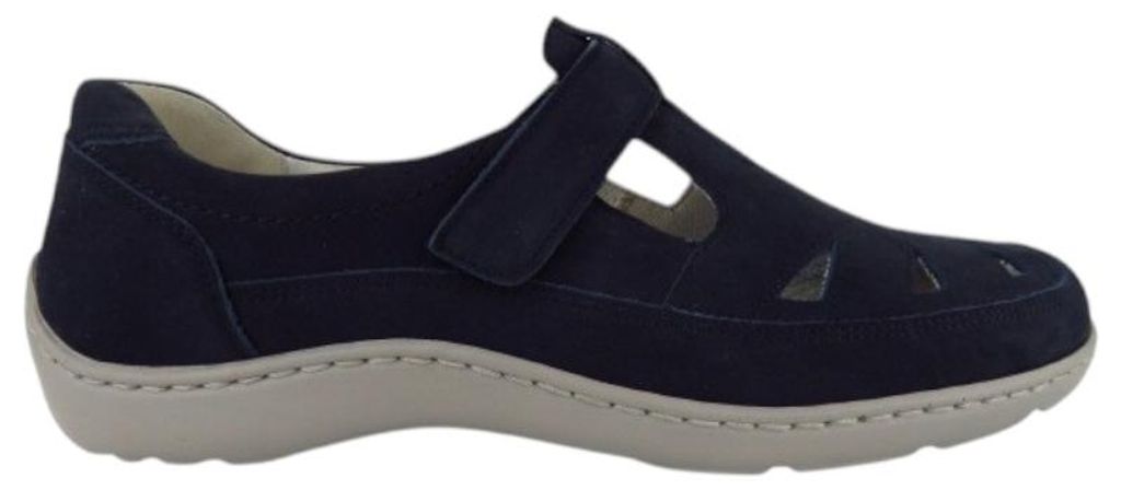 Waldläufer Henni Klettschuh Blau Produktbild 