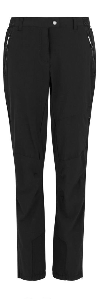 Regatta - "Mountain III" Wanderhosen für Damen RG7841 (34 DE) (Schwarz/Schwarz)