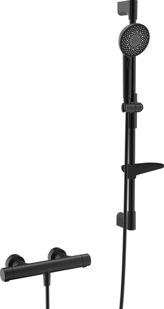 HANSA HANSAPRISMA Brausebatterie mit Brausegarnitur, 770mm, 3-strahlig, 4813042133