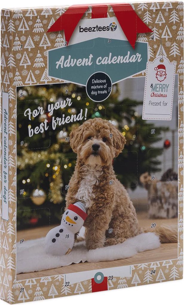 Beeztees Adventskalender Paw für Hunde Produktbild 