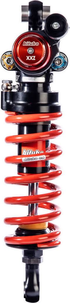 BITUBO Stoßdämpfer hinten mit einem Abstand von 312 mm von Mitte zu Mitte