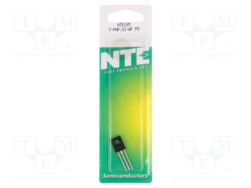 1x Transistor: PNP TO126 NTE185 PNP THT-Transistoren bipolar 40W 4A 80V