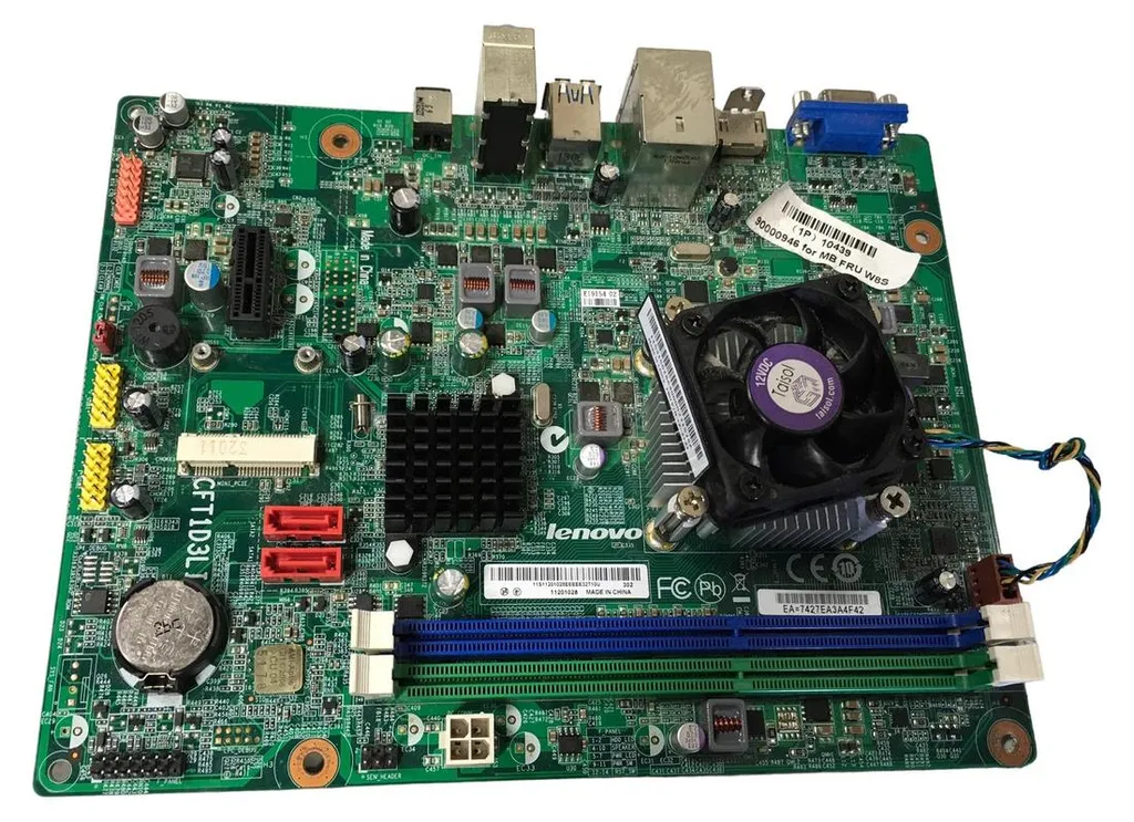 Carte mère de rechange Lenovo CFT1D3LI avec CPU E-450 AMD pour PC Bureau