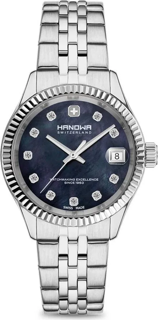 Montre Femme Hanowa Sense Acier Argenté HAWLH0002602 - Design Épuré Suisse