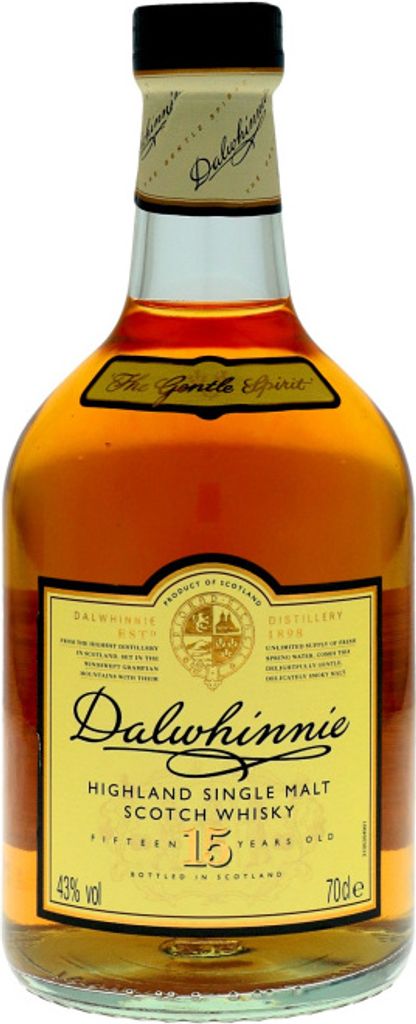 Dalwhinnie 15 Years Highland Single Malt Scotch Whisky v Obrázok produktu