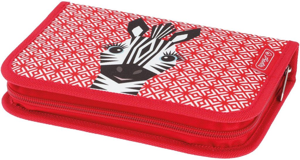 Herlitz 50038237, Weiches Federmäppchen, Polyester, Rot, Produktbild 