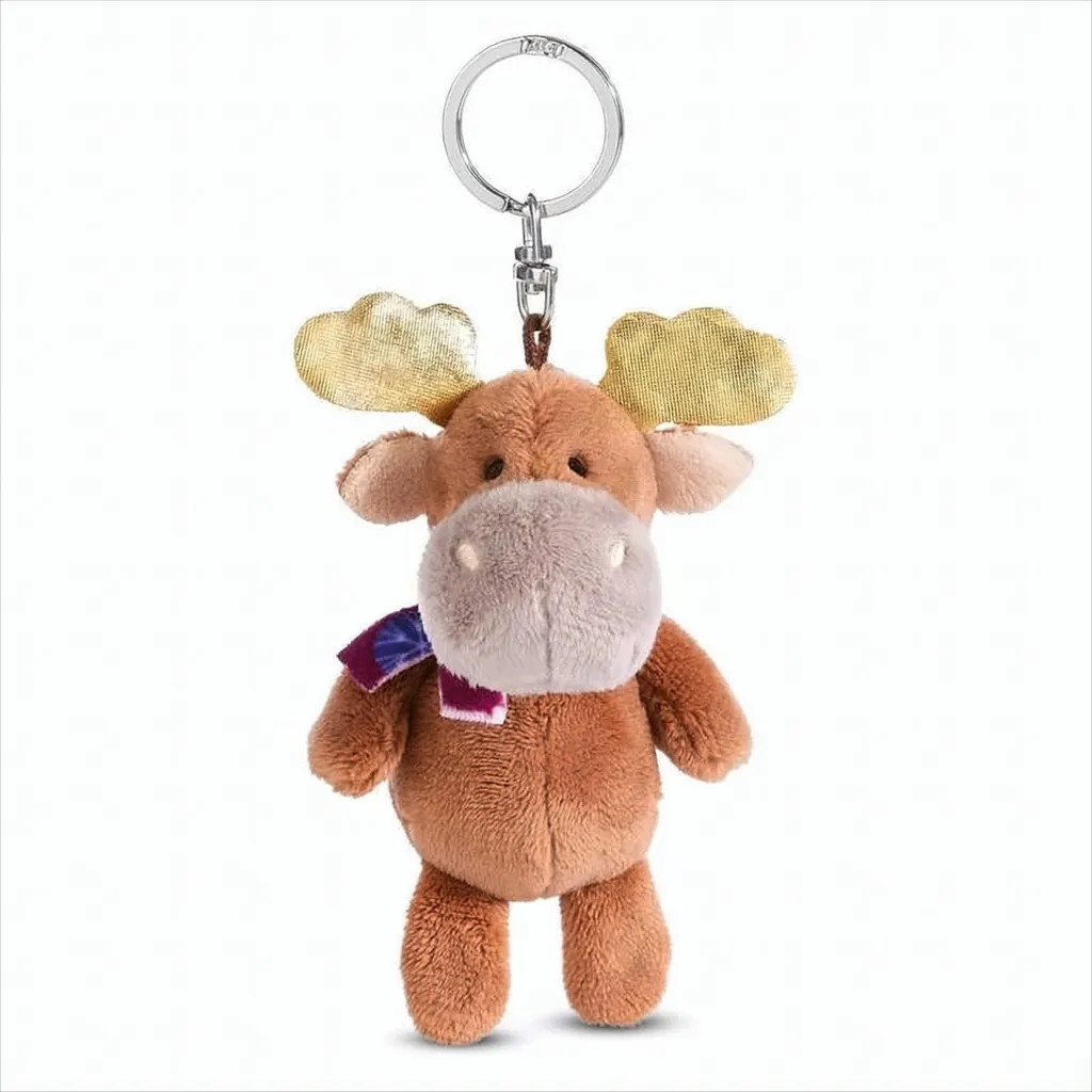 Portachiavi Nici con alce Thure - Collezione invernale Cosy