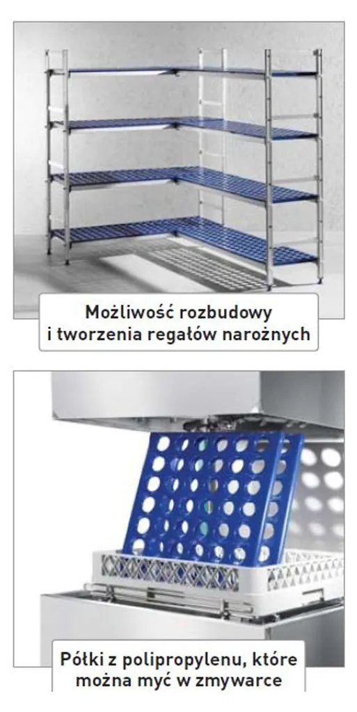 Étagère aluminium 4 niveaux 1280x405mm robuste et modulable par HENDI - 4