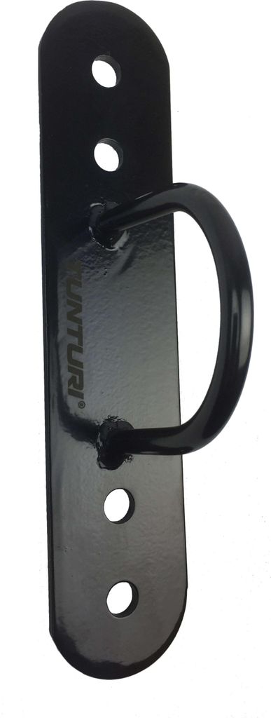 Tunturi Battle Rope - Seil - Fitnessseil - Fitnessseil - Wandhalterung - Schwarz