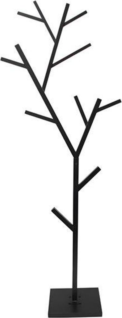 Garderobe "Baum" aus Metall, schwarz, 180 cm hoch, Produktbild 