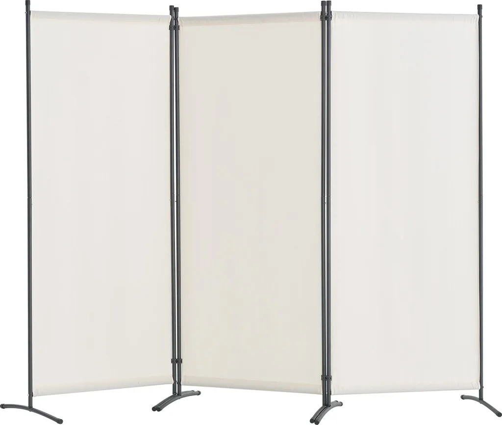 Diviseur de Pièce sans Travaux Paravent Pliant Blanc 228cm pour Bureau