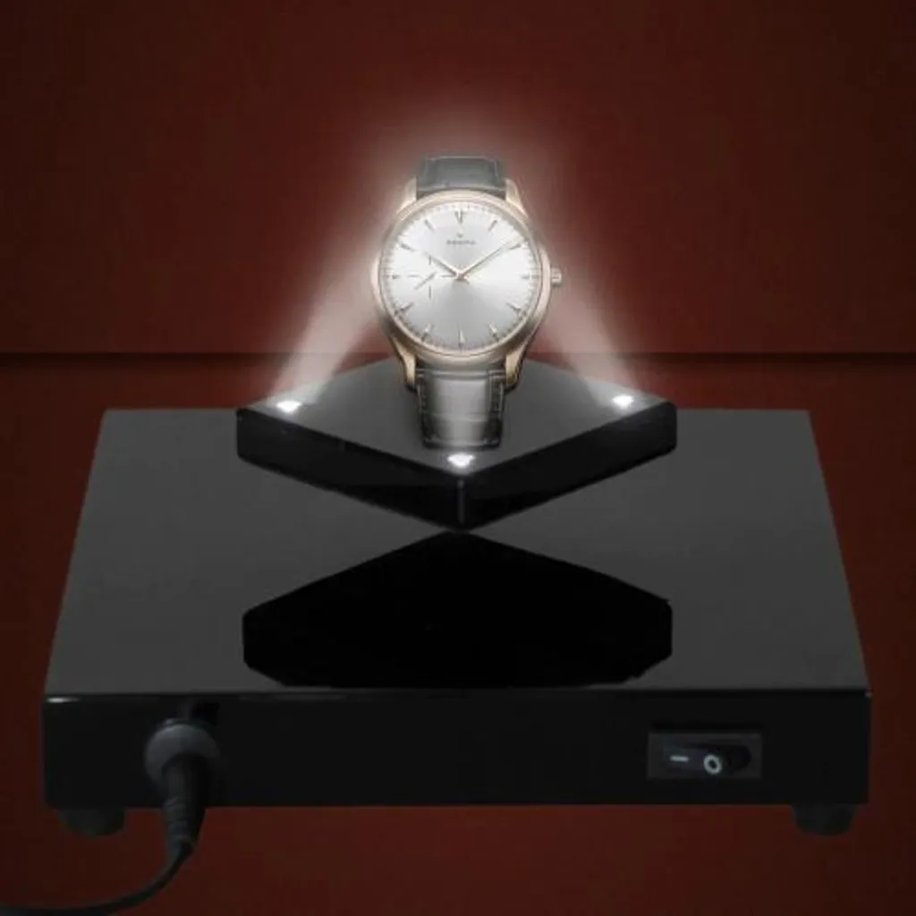 Support pour lévitation 200g extra-plat noir avec rotation à 360°